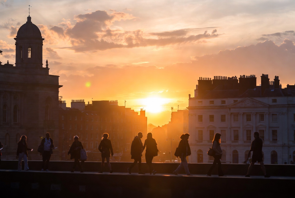 Dún Laoghaire pier and harbor